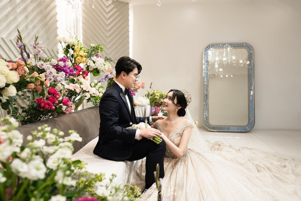 강남 본식스냅 신부대기실 사진